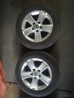 Alu kola originál Škoda Octavia II - 4