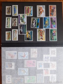 POŠTOVNÍ ZNÁMKY, FILATELIE - 3X ALBUM - 4