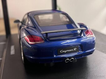 1:18 PORSCHE CAYMAN R - Blue - GT-Spirit Limited - 4