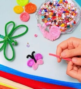 Nové flexibilní plyšové tyčinky pro výrobu hraček a ozdob -5 - 4