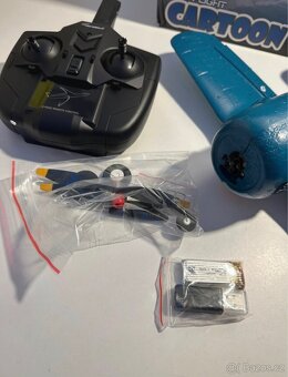 AMEWI RC LETADLO CORSAIR F4U 3 KANÁLY 6G GYRO, RTF SADA - 4