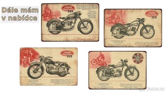 plechová cedule - motocykl Zündapp KS 750 - 4