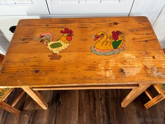 Dětský stůl a židle - 4