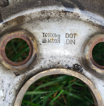 TOP 4x originál plech disk VW Volkswagen T4 - 4