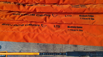 Vláčecí prut Savage Gear Orange LTD Medium Game - 4
