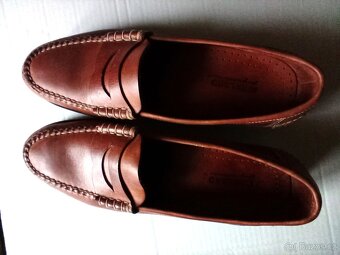 Pánské kvalitní kožené mokasíny - 4