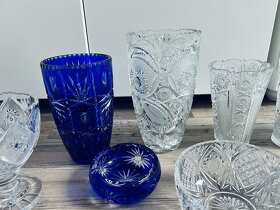 Broušené sklo, Broušená váza, Český křišťál, Bohemia Crystal - 4