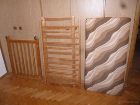 dřevěná postýlka - klasika - 4