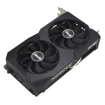 ASUS VGA AMD Radeon RX 7600 DUAL V2 OC 8G, 8G GDDR6, 3xDP - 4