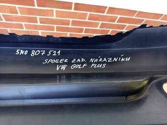 Spoiler zad. nárazníku VW golf plus 5n0807521 - 4