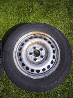 Nazutá pěkná nezničená kola r16 5x120 včetně pneu 205/65 C - 4
