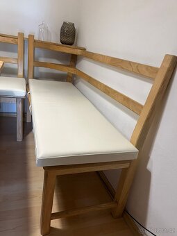 Jídelní stůl, lavice, židle - 4