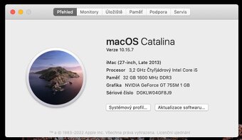 Apple iMac 27'' (late 2013) slim, 3TB Fusion drive, 32GB R - 4