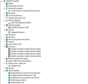 Dell Latitude E5450,i5-5300U,Win 10,SSD 120GB,RAM 8GB,14.1" - 4