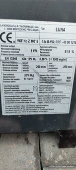 Prodám kachlová kamna Nordica - 4