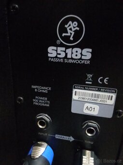 Subwoofer Mackie pasivní - 4