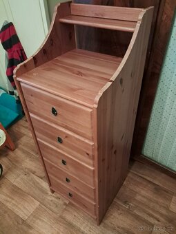 Ikea komoda Leksvik 5 zásuvek - 4