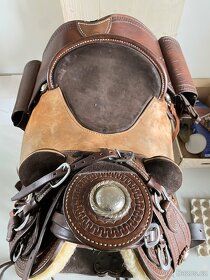 Westernové sedlo Wade - 4