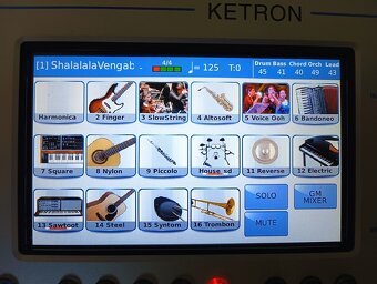 KETRON MidjPRO - multiformátový přehrávač, zvukový modul - 4