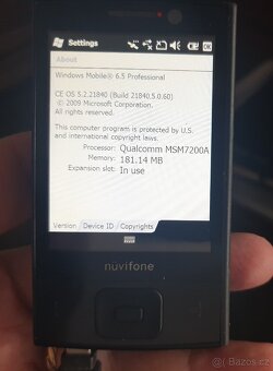 Garmin-Asus Nüvifone M20
- 4