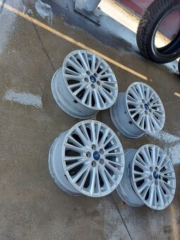 Litá kola FORD Galaxy 2015, 17" + senzorové ventilky - 4