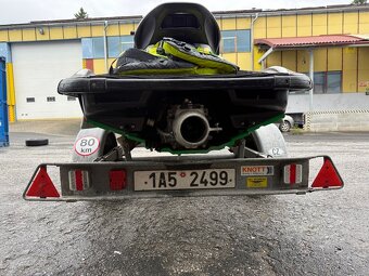Přívěs na vodní skútr, STK 3/2026, LED, Naviják, Zachovalý - 4