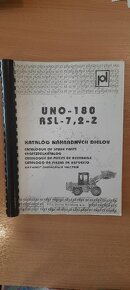 UNO-180 Katalóg súčiastok a náhr. dielov/ Návod na obsluhu - 4
