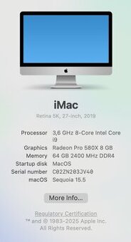 Apple iMac 27" 5K Retina rok výroby 2019 - 4