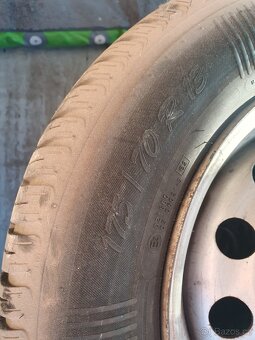 Letní pneumatiky – 175/70 R13 82T + disky - 4