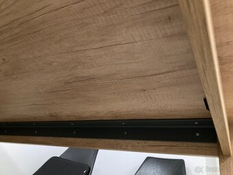 Jídelní stůl 140x90x75 kvalitní z truhlářské dílny TOP STAV - 4