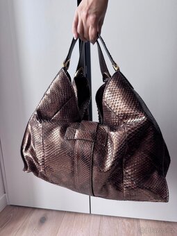 Kabelka Gucci Large Python Top Handle Tote - Original - 4