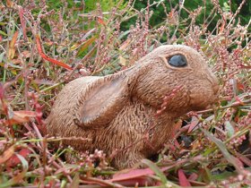 Zahradní dekorace -zajíček, zajíc malý, králíček - 4