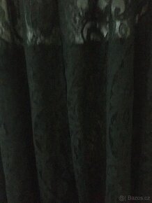 Černá krajková roba - 4