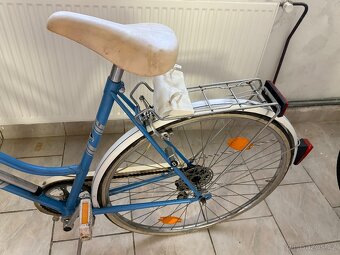 Staré dámské modré kolo německé značky Activus - 4