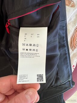 Kožená bunda HUGO BOSS, veľkost S - 4