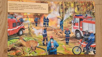 Kniha s puzzle Hasiči, nakladatelství Sun - 4