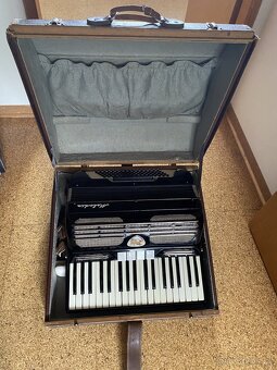 Akordeon (harmonika) Lignatone Melodia, perfektní stav - 4