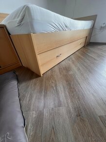 postel 90x200 s vysouvacím úložným prostorem - 4