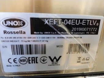 Pekařská dvou pec Unox Bakerlux - 4