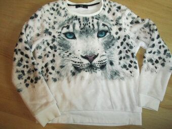 Mikina C&A 146/152 leopard - 4