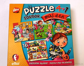 Puzzle, domino a říkanky pro nejmenší - 4