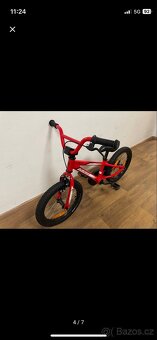 Dětské kolo Specialized Hotrock 16” červené - 4