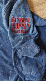 Pánská mikina Retro jeans xl - 4