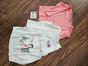 Dívčí trička, trika, body, mikiny, roláky, overall 86-92 - 4
