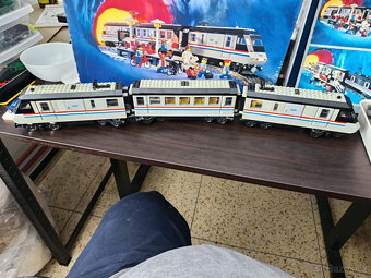 LEGO Train 9V 4558 Metroliner +návod +box - 4