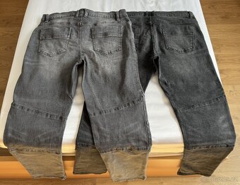 2x Pánské strečové džíny Rainbow slim fit vel. 34 - 4