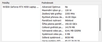 HP Victus 16,1" / i7-13700H / RTX 4050 / 16 GB / NA OPRAVU - 4