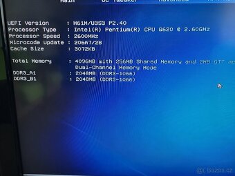 Asrock H61M / U3S3 + g620 + 4GB RAM - 4