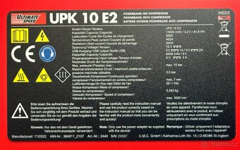 Startovací zdroj s kompresorem Ultimate Speed - 4