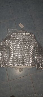 Nová zimní stříbrná bunda - 4